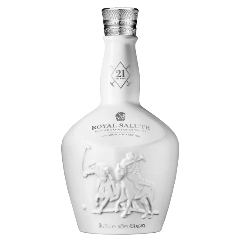 Damaged – Royal Salute Snow Polo Edition 21 Year Old Blended Scotch Whisky 700mL