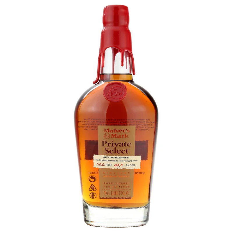 Makers Mark Private Select ‘Original Barracuda’ Cask Strength Kentucky Bourbon Whiskey 700mL