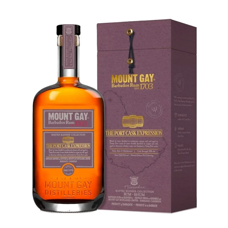Mount Gay The Port Cask Expression Cask Strength Barbados Rum 700mL