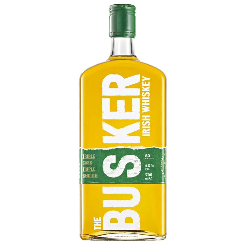 The Busker Triple Cask Triple Smooth Blended Irish Whiskey 700mL