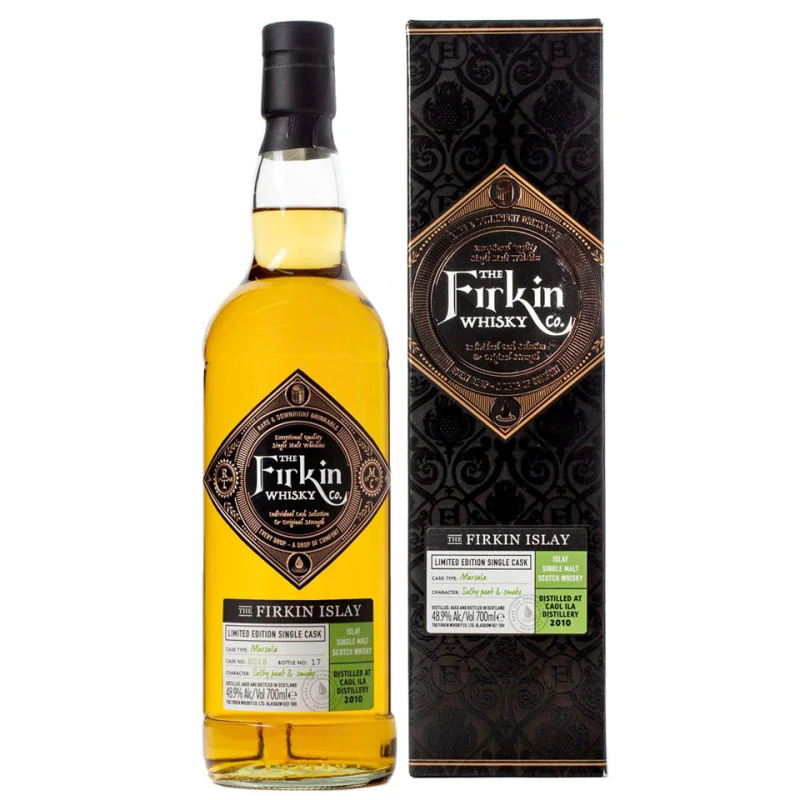 Aultmore 2010 10 Year Old Firkin Rare Marsala Cask Single Malt Scotch Whisky 700mL
