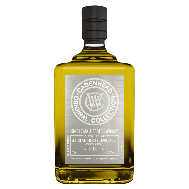 Aultmore Glenlivet 11 Year Old Cadenhead Palo Cortado & Bourbon Cask Single Malt Scotch Whisky 700mL