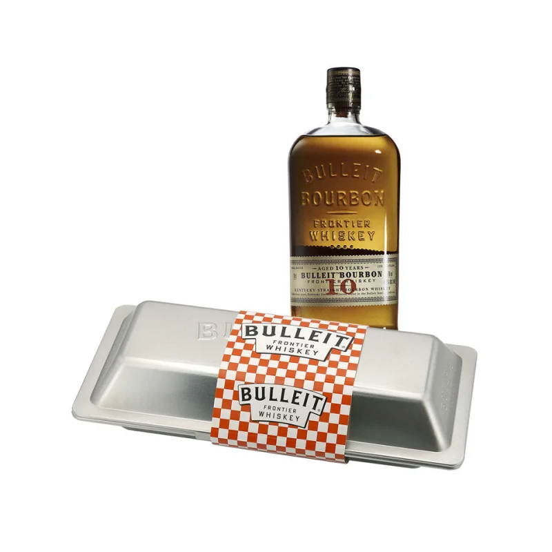 Bulleit 10 Year Old Lunch Box Limited Edition Kentucky Straight Bourbon Whiskey 700mL