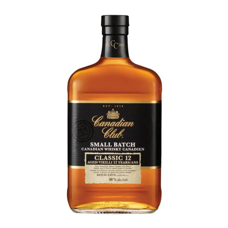 Canadian Club 12 Year Old Classic Blended Canadian Whisky 1L