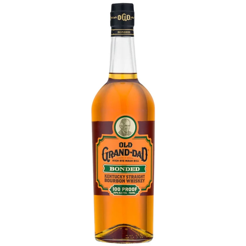 Old Grand Dad 100 Proof Bonded Kentucky Straight Bourbon Whiskey 1L