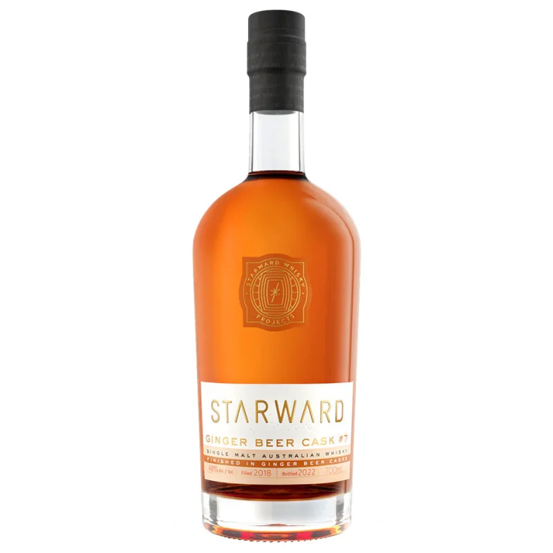Starward Ginger Beer Cask #7 Single Malt Australian Whisky 700mL
