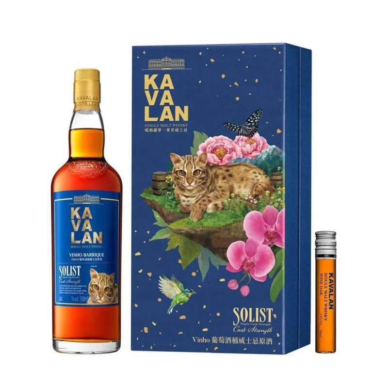 Kavalan Native Species Solist Vinho Barrique Cask Strength Single Malt Taiwanese Whisky 700mL