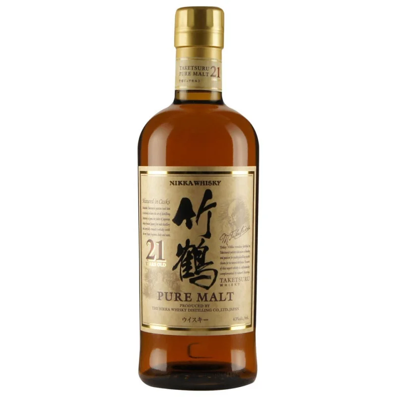 Nikka Taketsuru 21 Year Old Pure Malt Blended Japanese Whisky 700mL