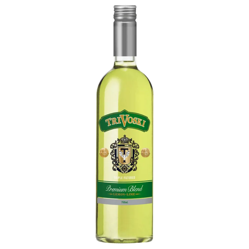 Trivoski Lemon Lime Flavoured Premium Blend 750mL