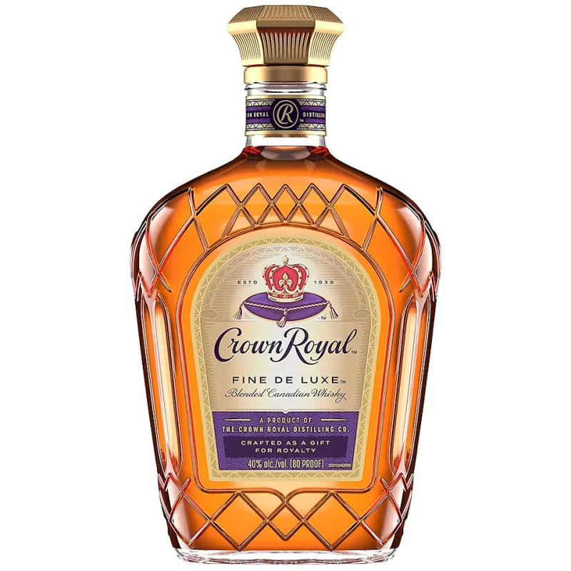 Crown Royal Fine De Luxe Blended Canadian Whisky 1L