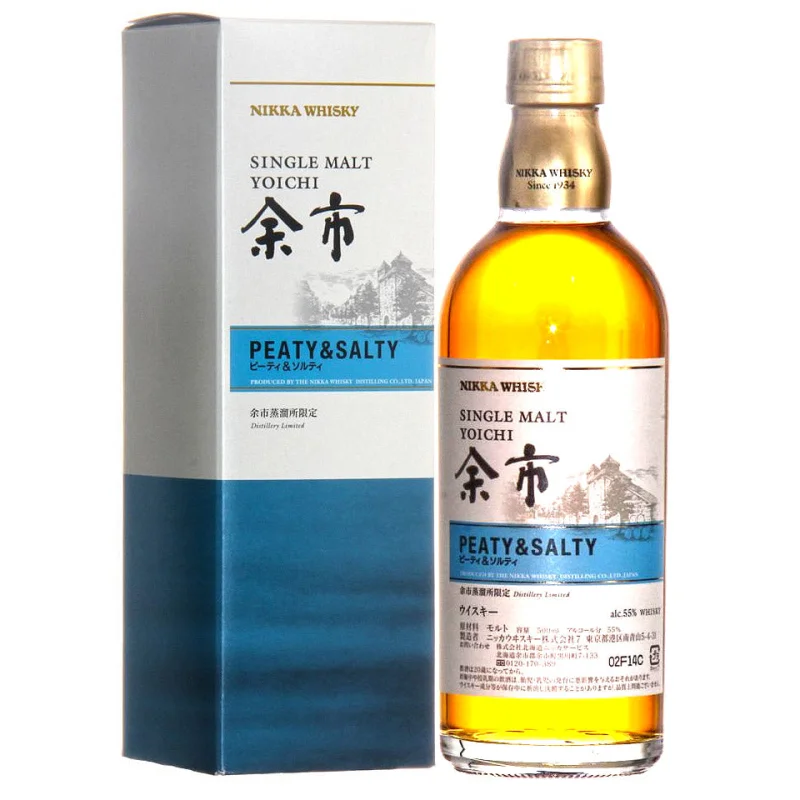 Nikka Yoichi Peaty & Salty Distillery Limited Single Malt Japanese Whisky 500mL