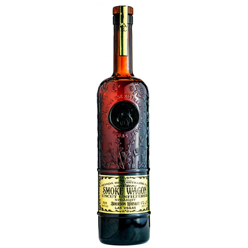 Smoke Wagon Uncut Unfiltered Straight Bourbon Whiskey 750mL