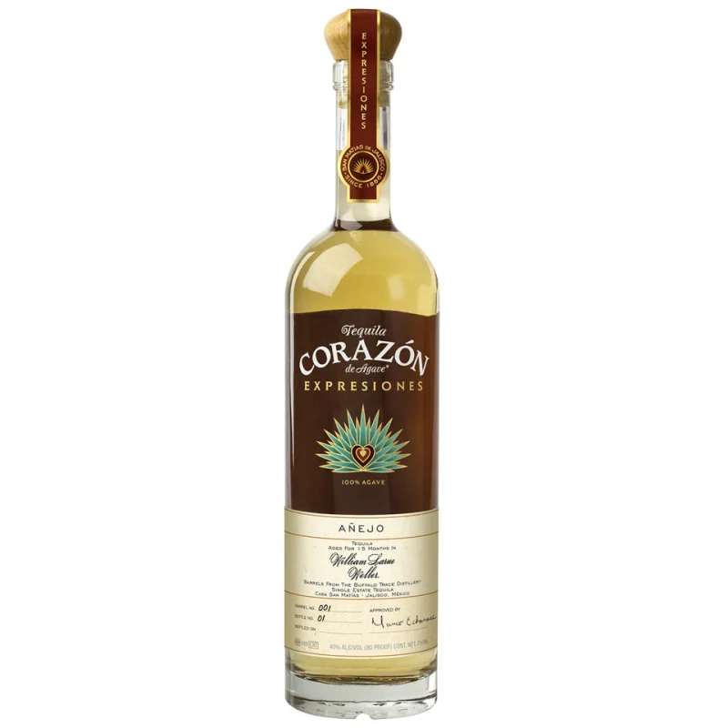 Corazon de Agave Expresiones William Larue Weller Anejo Tequila 750mL