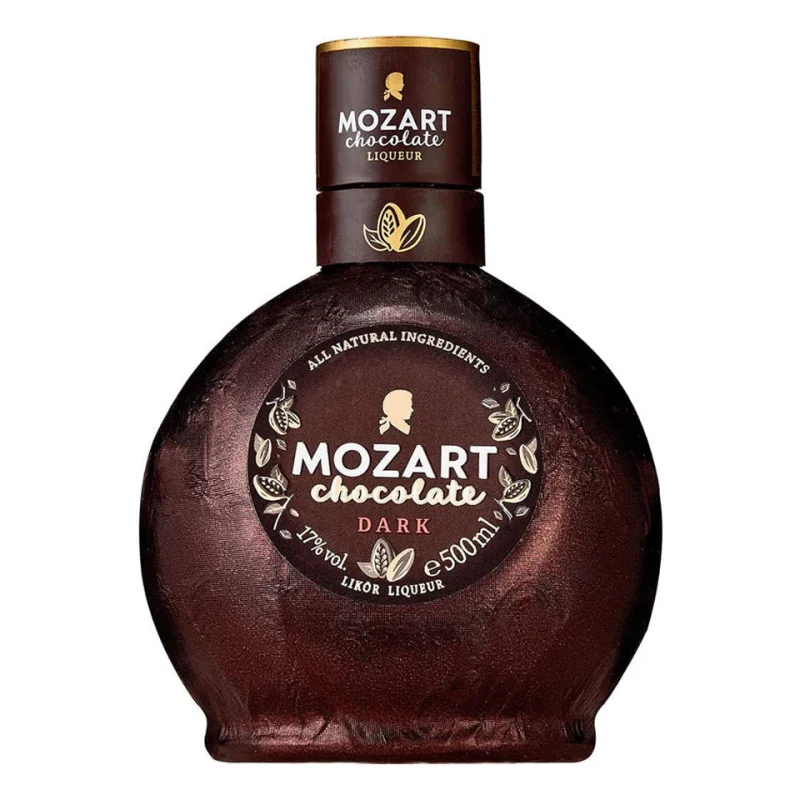 Mozart Dark Chocolate Cream Liqueur 500mL