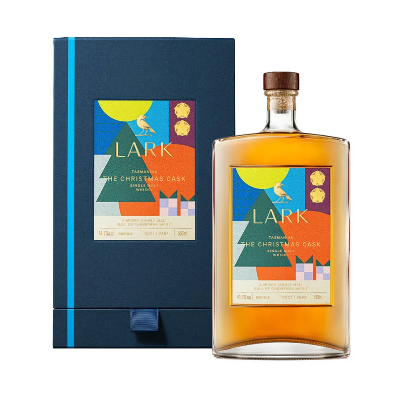 Lark Christmas Cask 2023 Limited Release Single Malt Australian Whisky 500mL