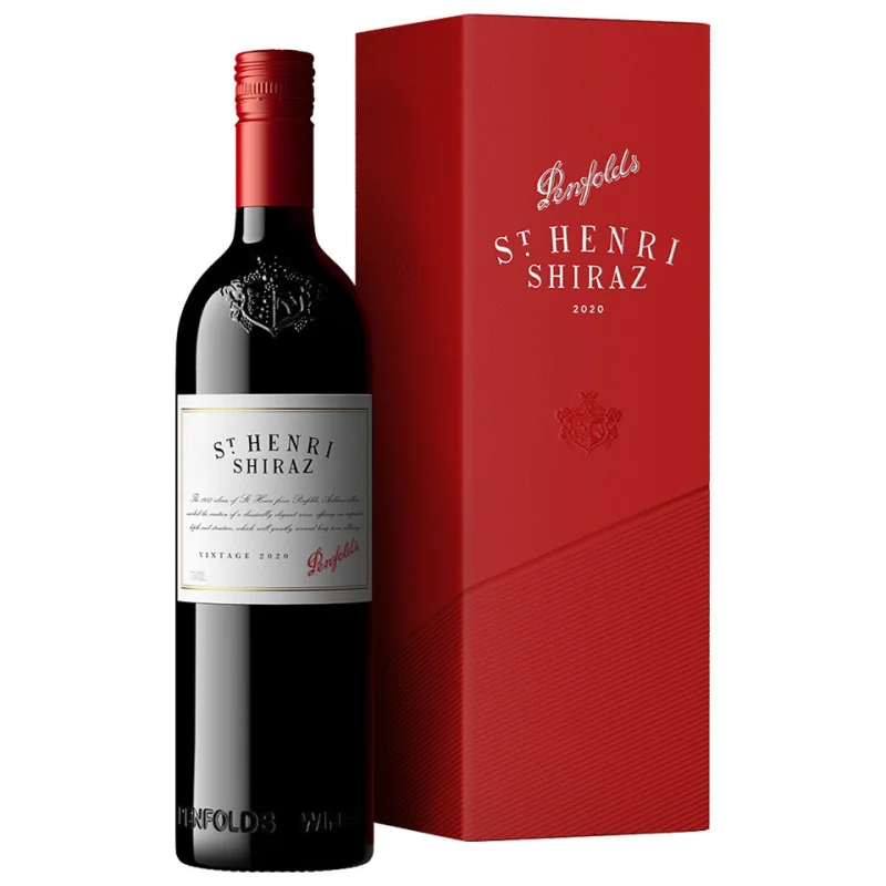 Penfolds St Henri Shiraz With Gift Box 2020 Red Wine 750mL