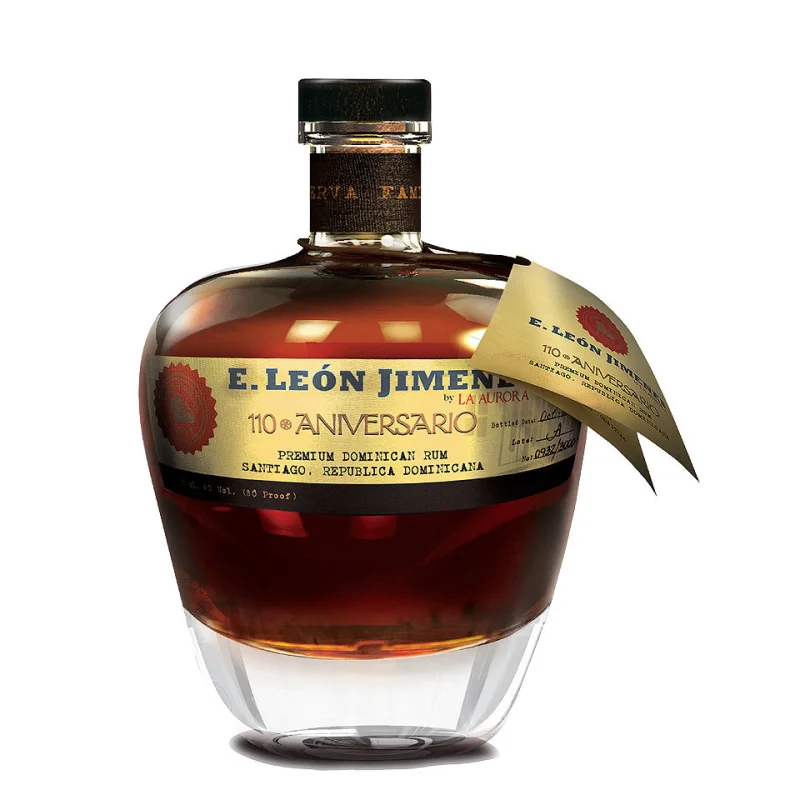 E. Len Jimenes 110 Aniversario Premium Dominican Rum 750mL