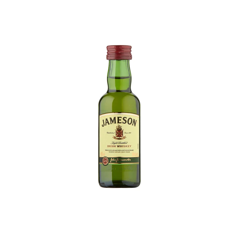 Jameson Blended Irish Whiskey Glass Miniature 50mL