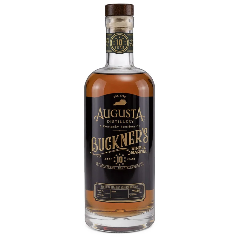 Augusta Distillery Buckner’s 10 Year Old Single Barrel 60.9% Cask Strength Kentucky Straight Bourbon Whiskey 750mL