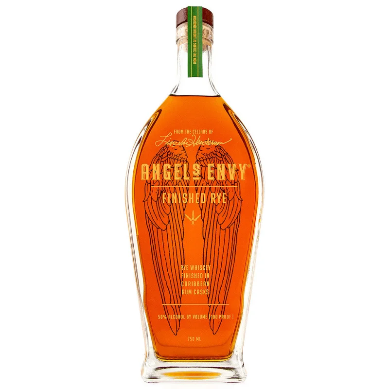 Angel’s Envy Caribbean Rum Cask Finish Rye Whiskey 750mL