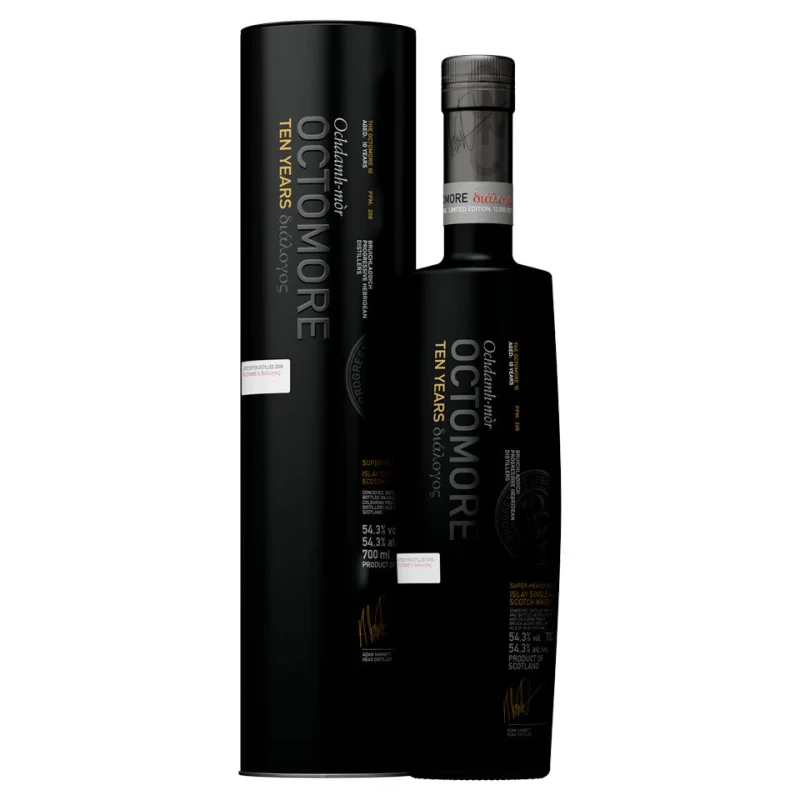 Bruichladdich Octomore 11.4 10 Year Old Islay Single Malt Scotch Whisky 700mL