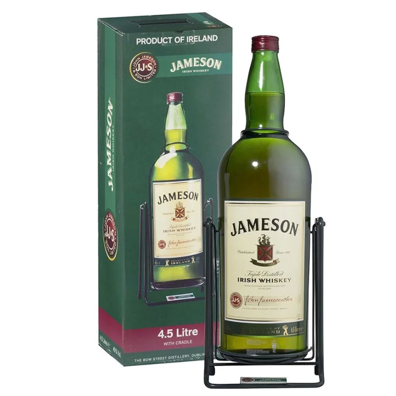 Jameson Irish Blended Whiskey Cradle 4.5L