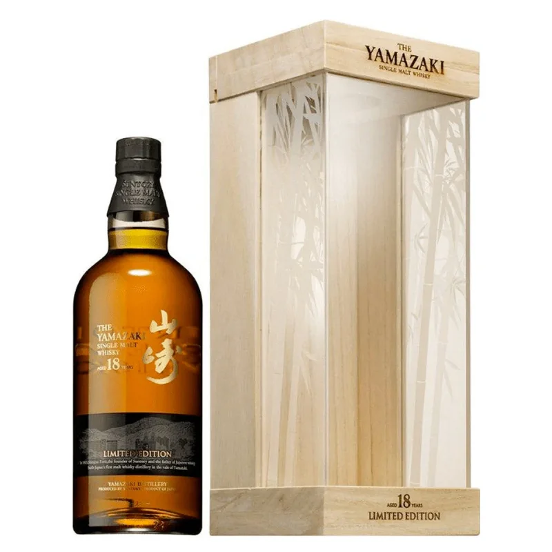 Yamazaki 18 Year Old Limited Edition Single Malt Japanese Whisky 700mL