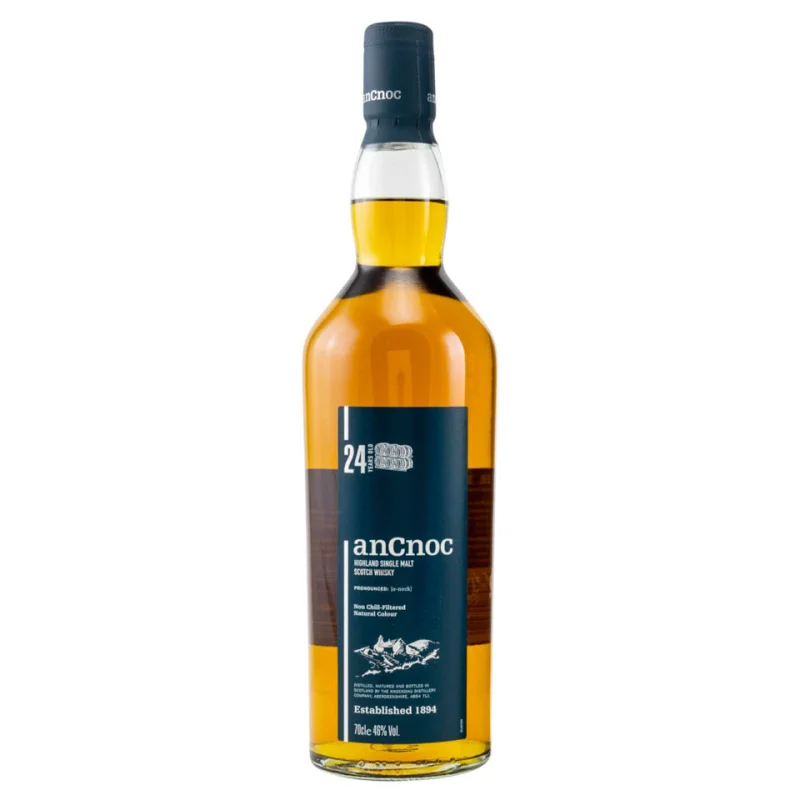 AnCnoc 24 Year Old Single Malt Scotch Whisky 700mL