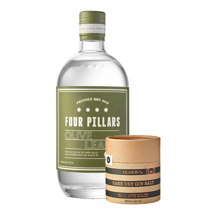 Four Pillars Olive Leaf Gin + Gin Salt 700mL