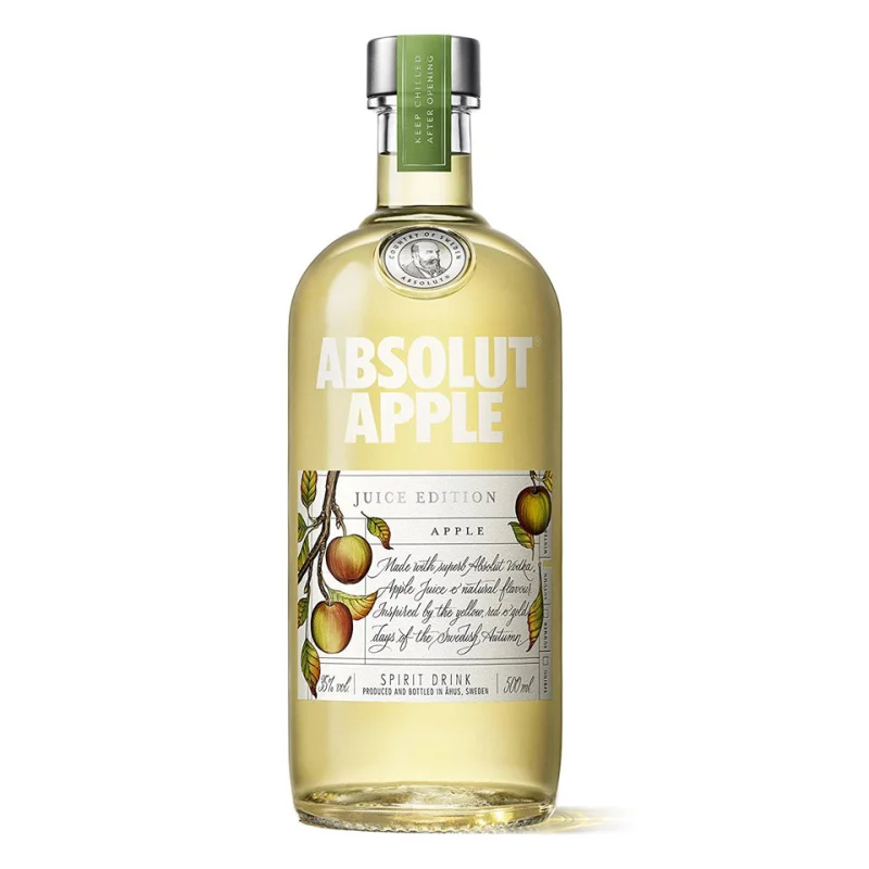 Absolut Juice Apple Edition Swedish Vodka 750mL
