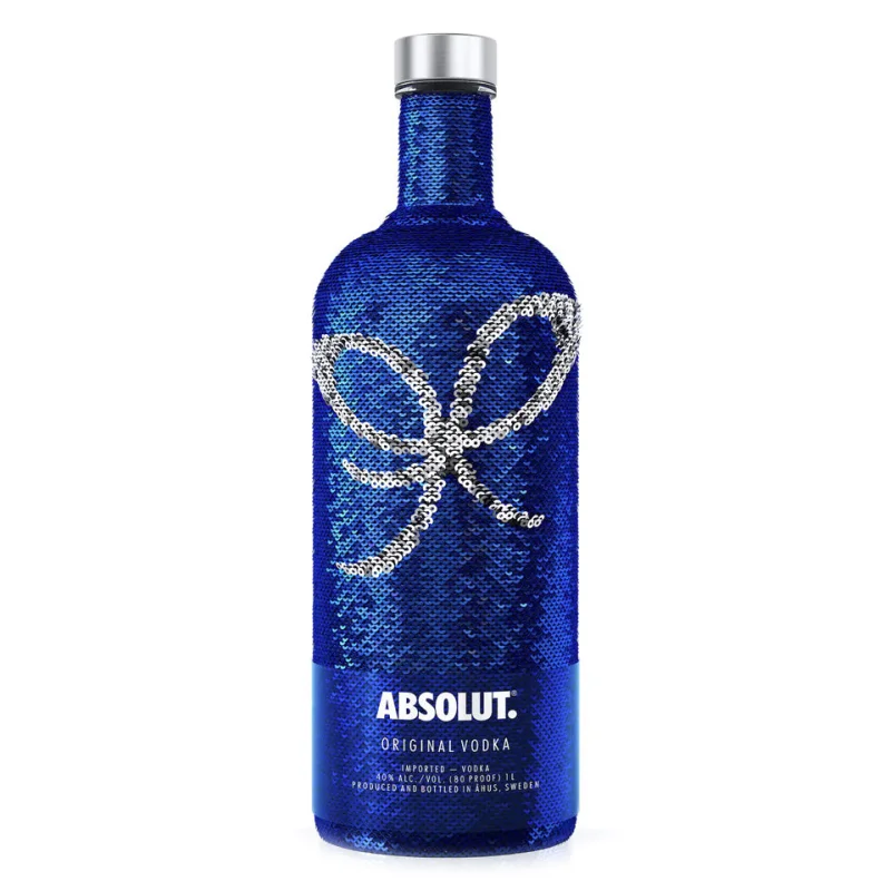 Absolut Sequin Limited Edition 2017 Swedish Vodka 1L
