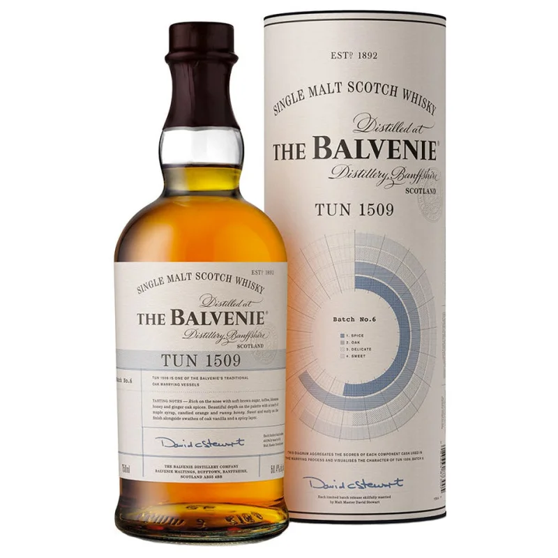 Balvenie Tun 1509 Batch No.6 Cask Strength Single Malt Scotch Whisky 700mL