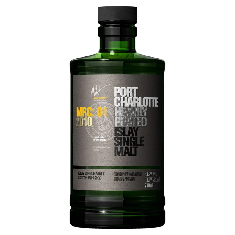 Bruichladdich Port Charlotte MRC:01 2010 Islay Single Malt Scotch Whisky 700mL