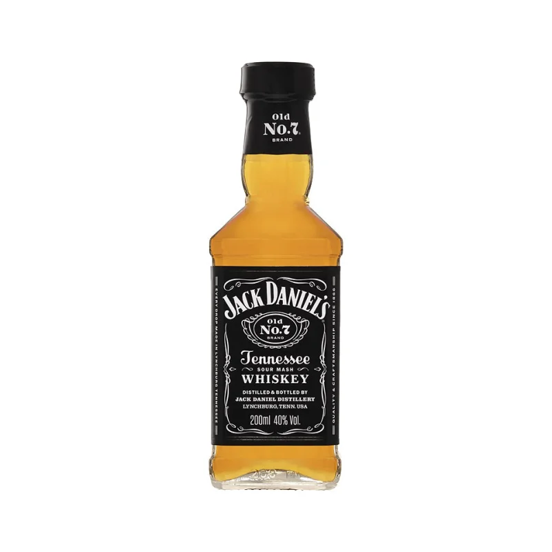 Jack Daniel’s Old No.7 Tennessee Whiskey Glass Miniature 200mL