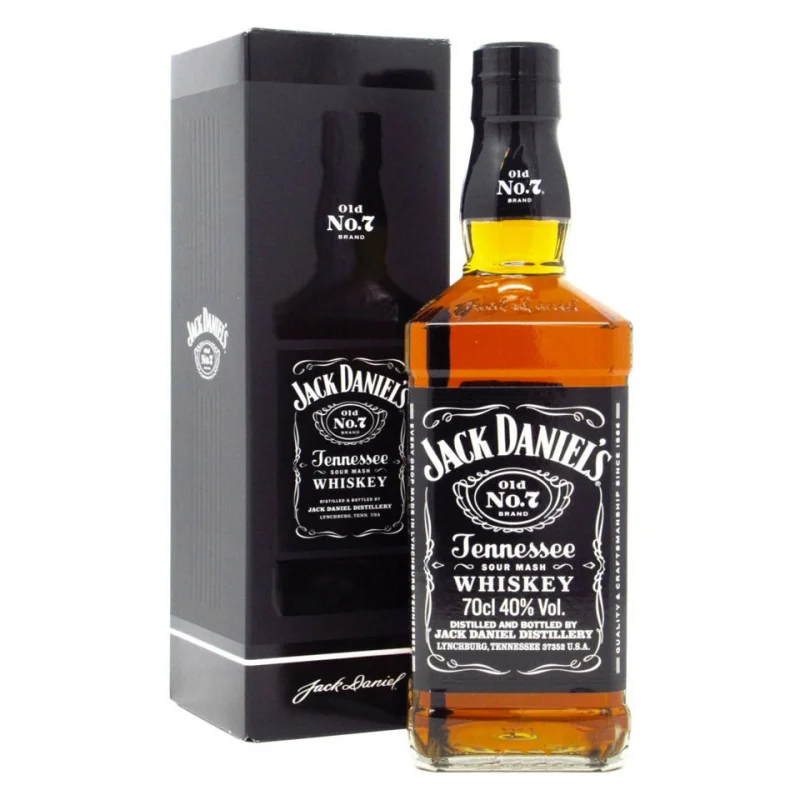 Jack Daniel’s Old No.7 With Gift Box Tennessee Whiskey 700mL