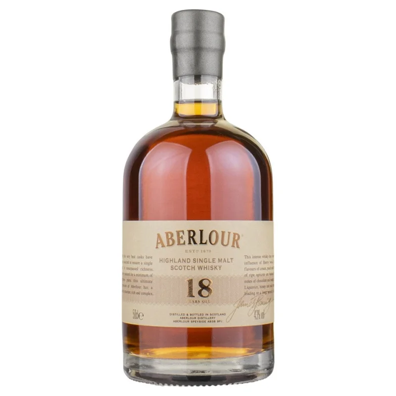 Aberlour 18 Year Old Single Malt Scotch Whisky 500mL