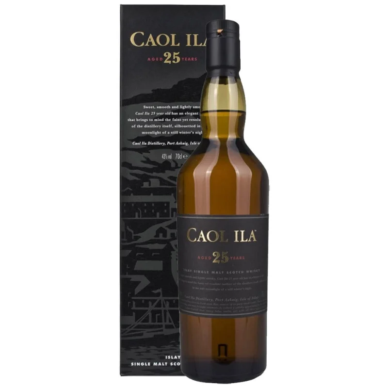 Caol Ila 25 Year Old Islay Single Malt Scotch Whisky 700mL