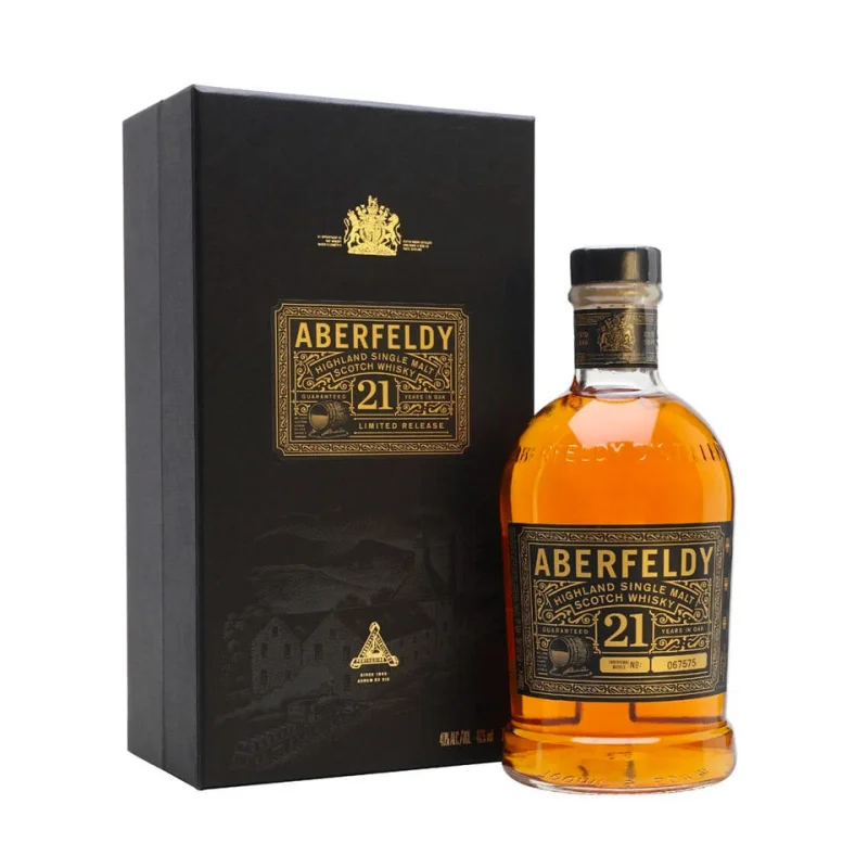Aberfeldy 21 Year Old Single Malt Scotch Whisky 750mL