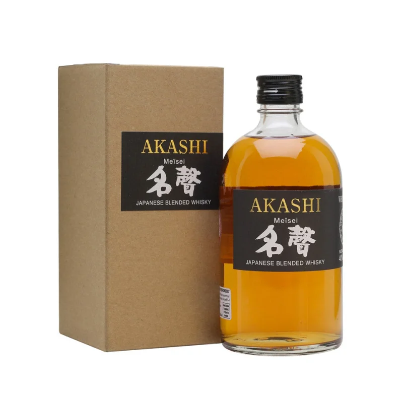 Akashi Meisei With Gift Box Blended Japanese Whisky 500mL