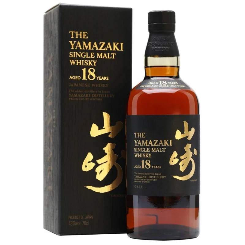 Yamazaki 18 Year Old Single Malt Japanese Whisky 700mL