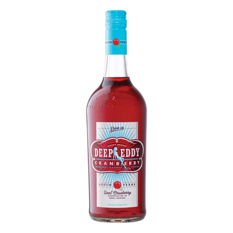Deep Eddy Cranberry Flavoured Texas Vodka 1L