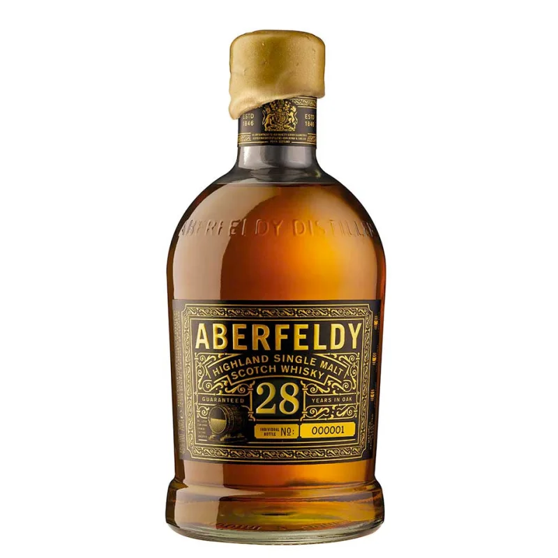 Aberfeldy 28 Year Old Limited Release Single Malt Scotch Whisky 750mL