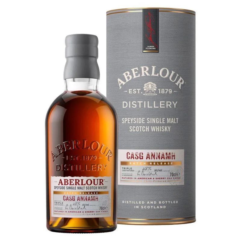 Aberlour Casg Annamh Batch 0003 Speyside Single Malt Scotch Whisky 700mL