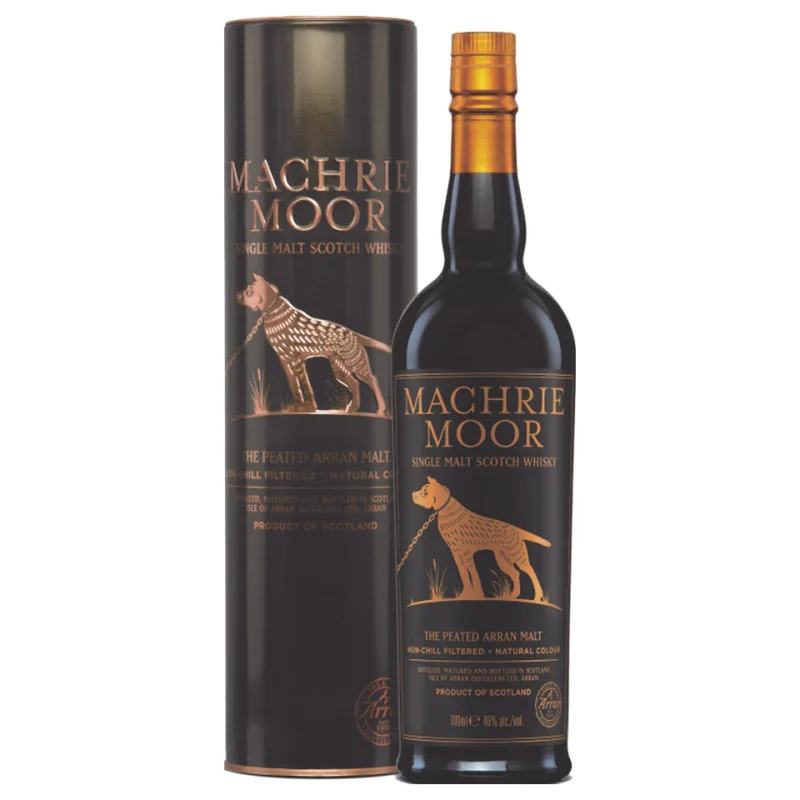 Arran Machrie Moor Single Malt Peated Scotch Whisky 700mL