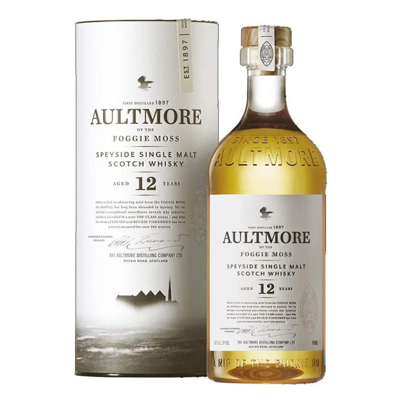 Aultmore 12 Year Old Single Malt Scotch Whisky 700mL