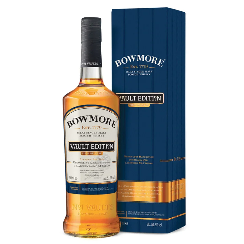 Bowmore Vault Edition First Release Atlantic Sea Salt Single Malt Scotch Whisky 700mL