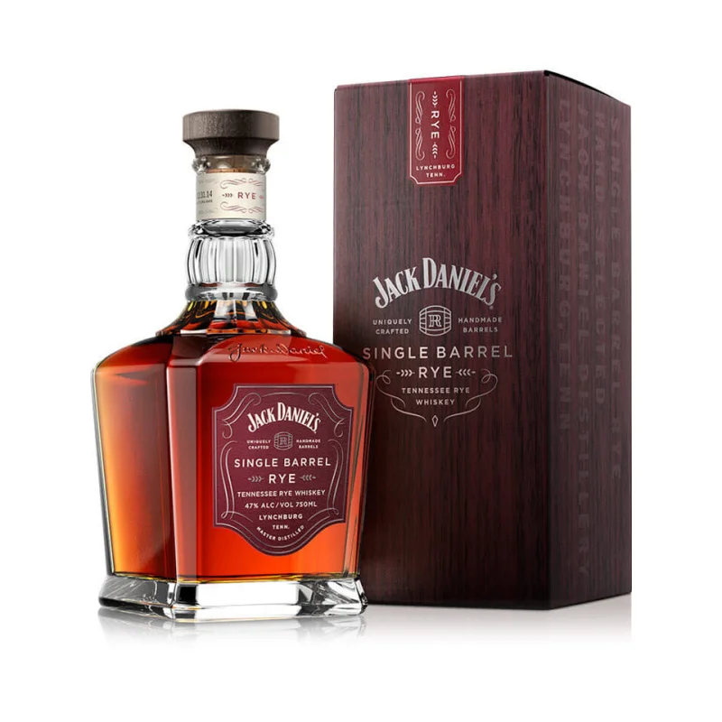 Jack Daniels Single Barrel Rye 47% Tennessee Whiskey 750mL