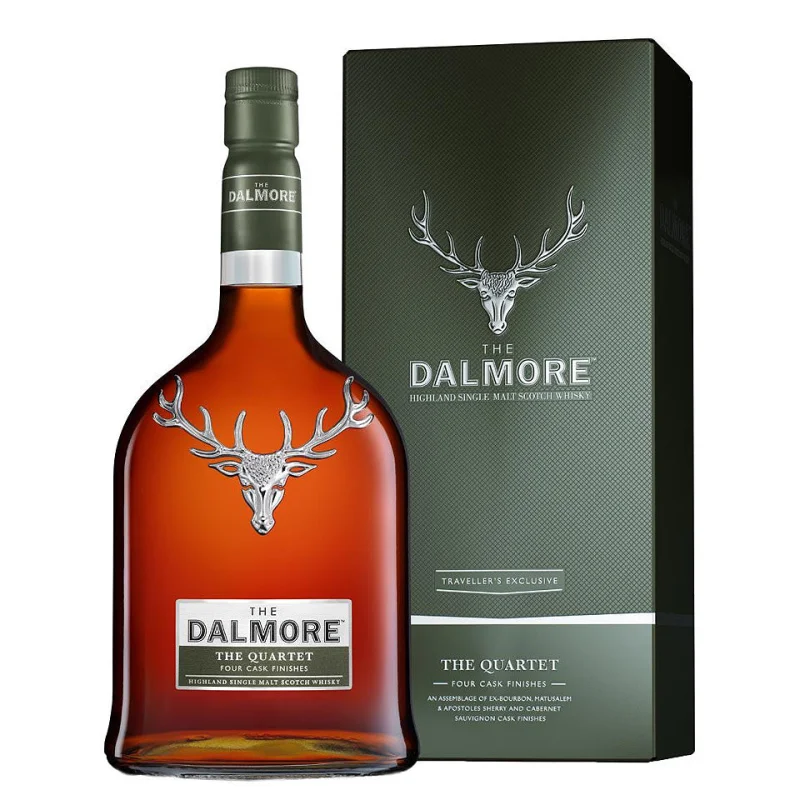 The Dalmore Quartet Highland Single Malt Scotch Whisky 1L