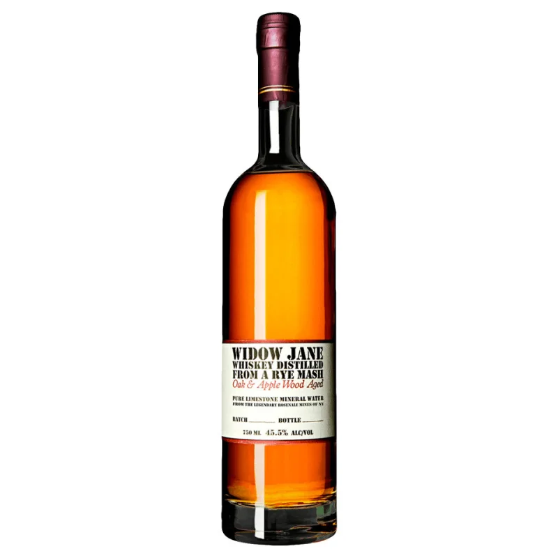 Widow Jane Oak & Apple Wood Aged Rye Mash Whiskey 750mL