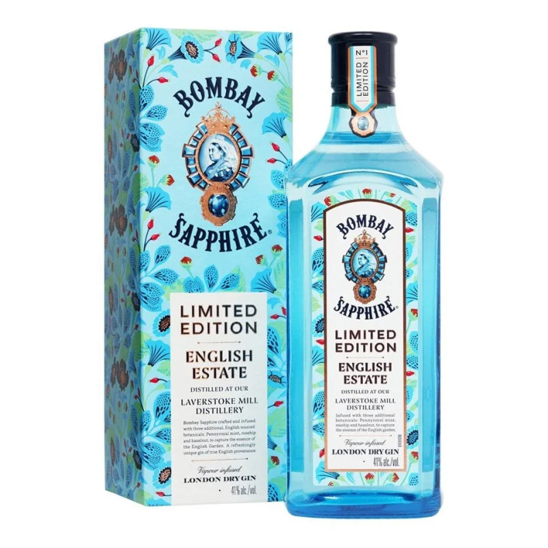 Bombay Sapphire English Estate Limited Edition Gin 1L